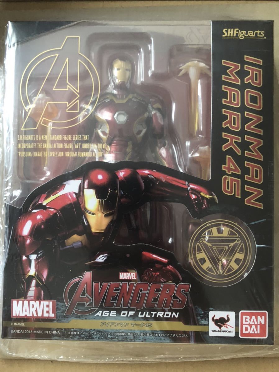 フィギュア S.H.Figuarts アイアンマン マーク3-MARVEL AGE OF HEROES