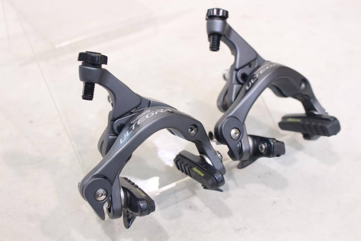 【限定SALE，格安】 SHIMANO シマノ BR-6800 ULTEGRA ブレーキセット swissstop Flash EVOシュー換装(キャリパーブレーキ)｜売買されたオークション情報、yahooの商品情報をアーカイブ公開 - オークファン キャリパーブレーキ