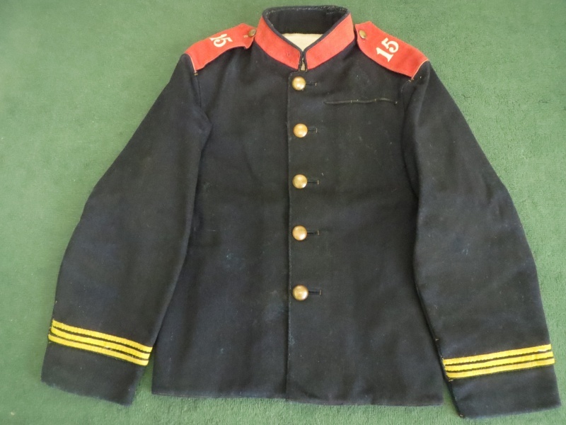 伍長 明治19年式 軍服 明治24年 官給品 15連隊 陸軍 縦襟 大日本帝国 明治 下士官 兵(制服)｜売買されたオークション情報 ...