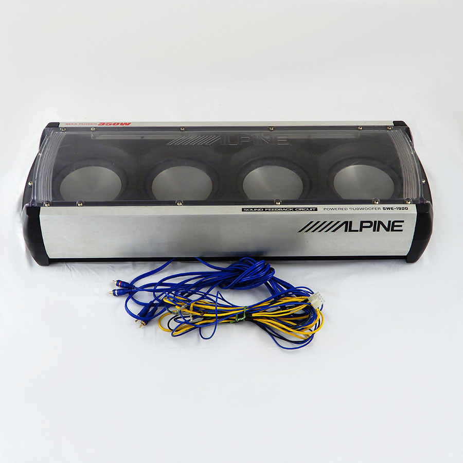 パワードサブウーファー アルパイン(ALPINE) 17cm アルパイン SWE