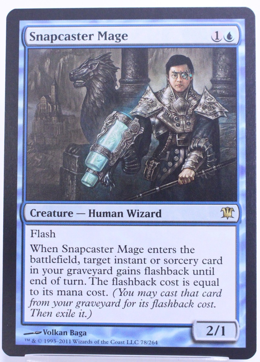 瞬唱の魔道士⁄Snapcaster Mage foil Foil《瞬唱の魔道士⁄Snapcaster