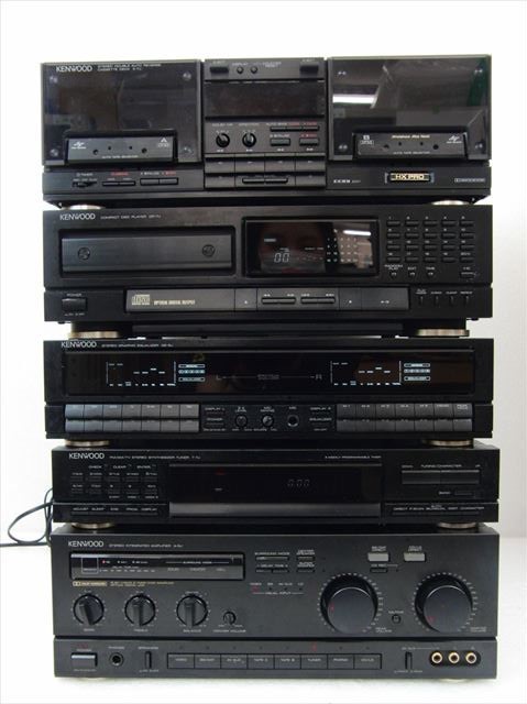 KENWOOD X-7J DP-7J T-7J ケンウッド GE-5J システムコンポ A-5J
