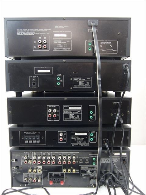 KENWOOD X-7J DP-7J T-7J ケンウッド GE-5J システムコンポ A-5J