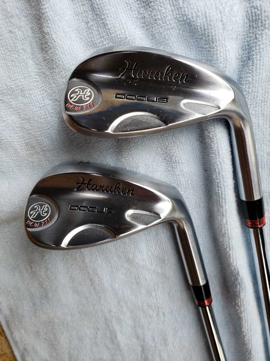 高品質，人気セール レア HARAKEN DOCUS ドゥーカス DCW711 Japan Forged Wedge 50&deg; 58&deg; 2本セット(ウェッジ)｜売買されたオークション情報、yahooの商品情報をアーカイブ公開 - オークファン 男性右きき用