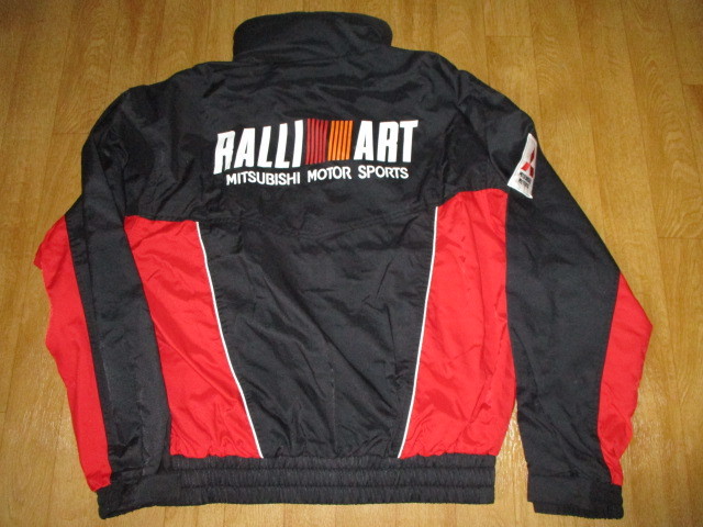 三菱 ラリーアート ジャケット L RALLIART MITSUBISHI MOTOR SPORTS