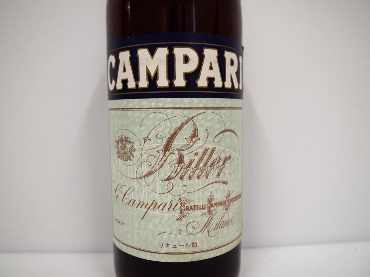 CAMPARI BITTER カンパリ ビター リキュール 1000ml 古酒 未開栓 G5976D1