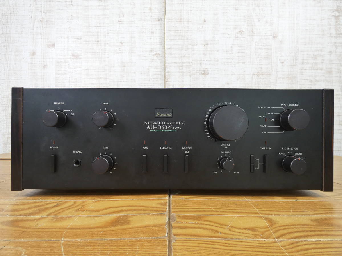 SANSUI 山水 サンスイ AU-D607F EXTRA プリメインアンプ 音響機器