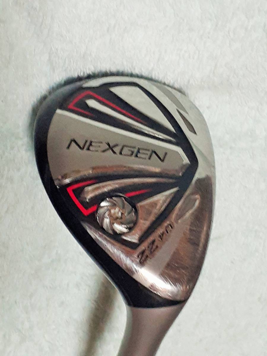 【安い，2026】 NEXGEN6 U4 22&deg; EIFシャフト ネクスジェン６(ユーティリティ)｜売買されたオークション情報、yahooの商品情報をアーカイブ公開 - オークファン 男性右きき用