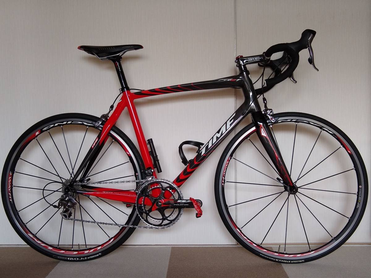 【SALE，人気】 TIME Fluidity First Mサイズ 前後ホイール：Fulcrum Racing1 コンポ：Ultegra SL6600 10S クランク：Fulcrum Racing Torq RS(540mm～)｜売買されたオークション情報、yahooの商品情報をアーカイブ公開 - オークファン 540mm～
