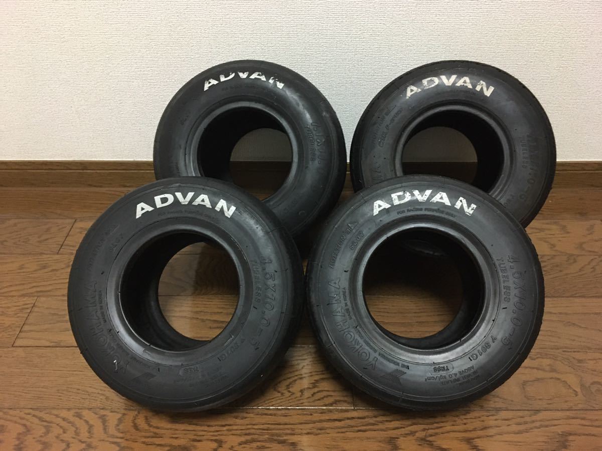 S*o様 レーシングカート用ウェットタイヤ ADVAN SL-03 1セット ADVAN レーシングカート用レインタイヤ SL03 【公式通販】