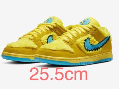 豊富な，セール 25.5cm 国内正規店購入 GRATEFUL DEAD &times; NIKE SB DUNK LOW イエロー ダンクロー 納品書付き(25.5cm)｜売買されたオークション情報、yahooの商品情報をアーカイブ公開 - オークファン 25.5cm