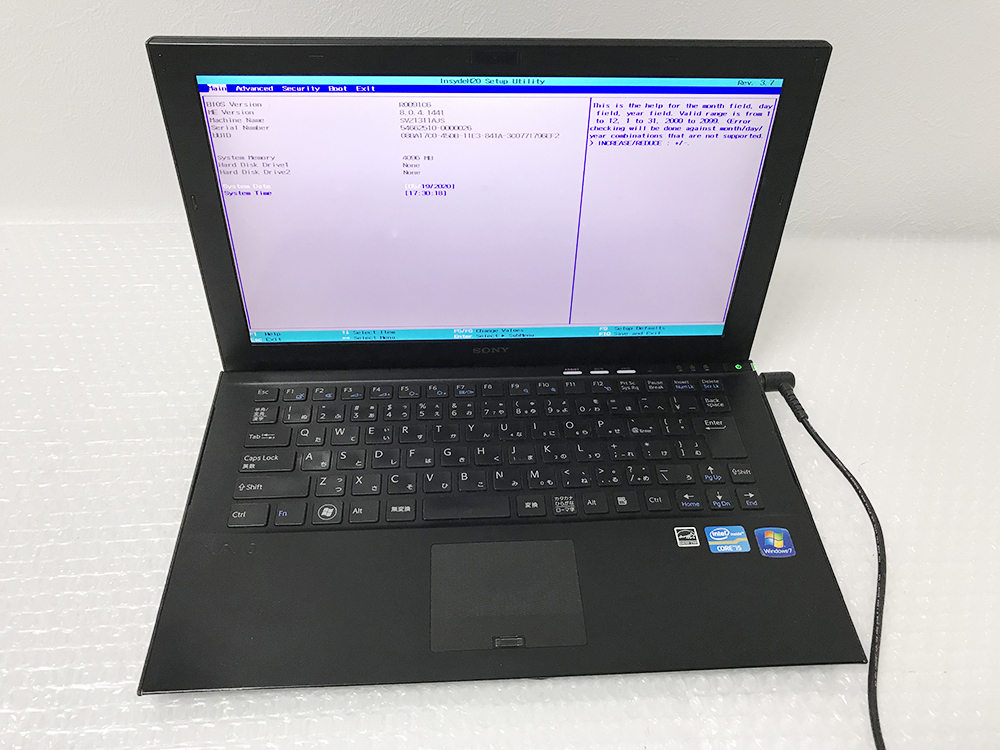 SONY VAIO VPCEG14FJ Celeron B810 1.6GHz 4GB DVDスーパーマルチ 