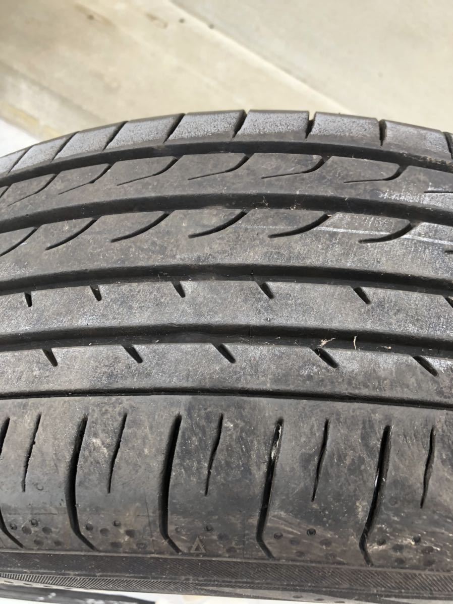 １５インチアルミ　ウィシュ純正　１９５/６５r15　バリ山 トヨタ ウィッシュ 純正 タイヤホイール バリ山 10系 ヨコハマ