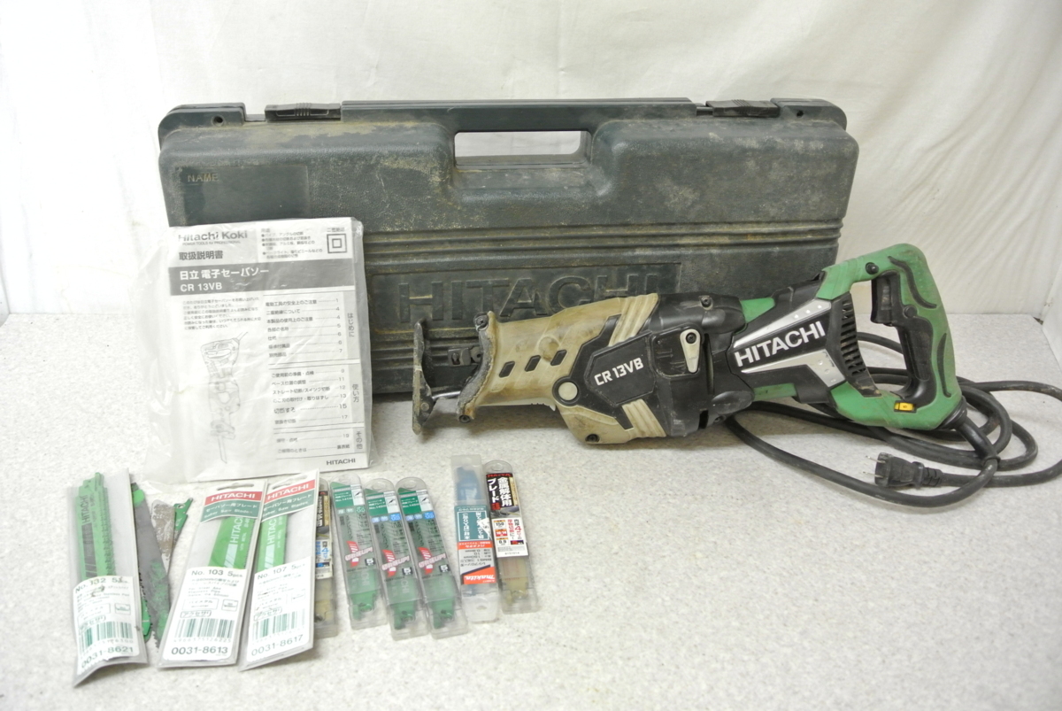 HITACHI 日立 130mm セーバーソー CR13VB☆中古☆