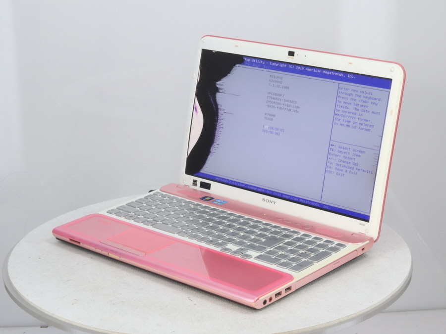 SONY VPCCB38FJ VAIO Core i5-2430M 2.40GHz 4 GB 750 GB HDD□現状品