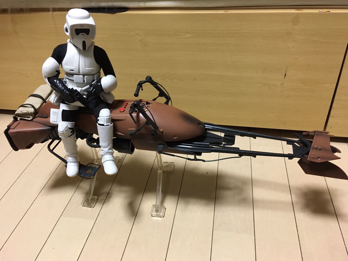 Hasbroハズブロ12インチ スピーダーバイクwithスカウトトルーパー