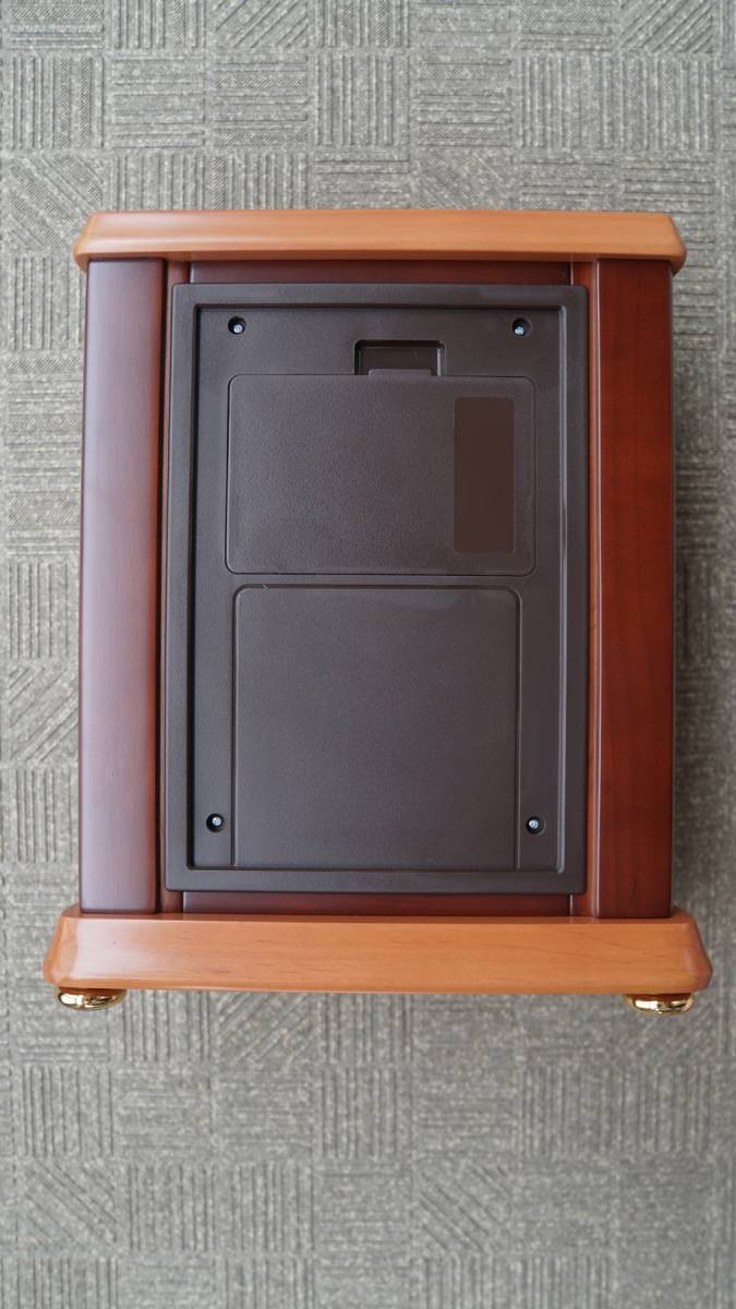 高級］SEIKO CLOCK EMBLEM 置き時計 HW595B 象嵌 セイコー HW595B