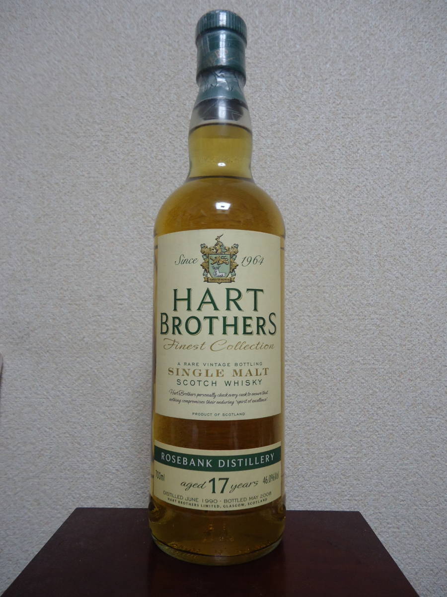 飲料 ROSEBANK ローズバンク1990-2008 17年 46% ハートブラザース