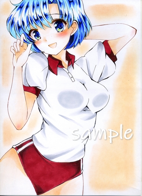 大人気，HOT 【A4 水野亜美 セーラーマーキュリー 同人手描きイラスト