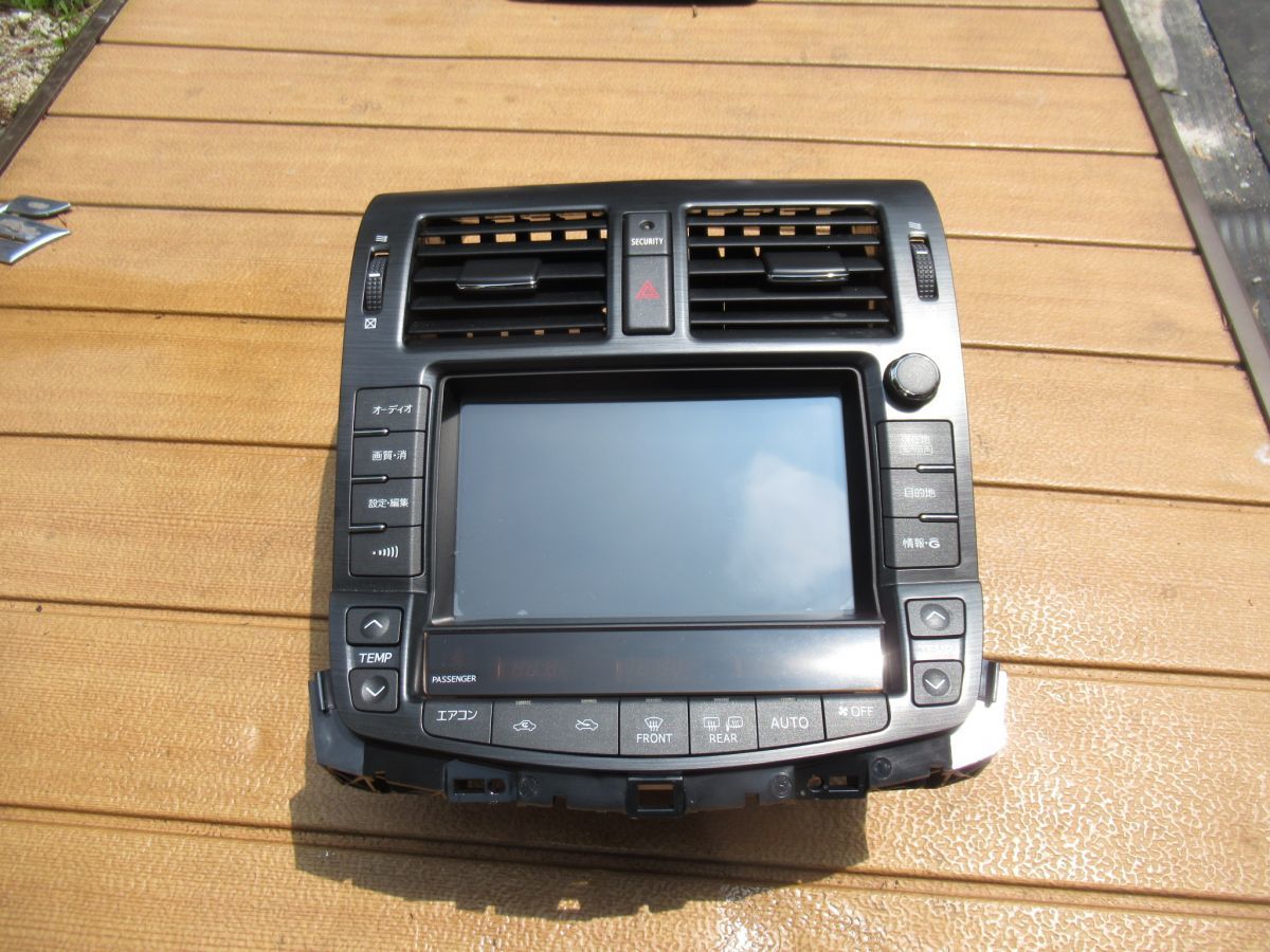 【数量限定，2026】 R37 クラウン GRS200 GRS201 GRS202 GRS204 アスリート 純正 ナビモニター 86111-30730(トヨタ、ダイハツ)｜売買されたオークション情報、yahooの商品情報をアーカイブ公開 - オークファン トヨタ、ダイハツ