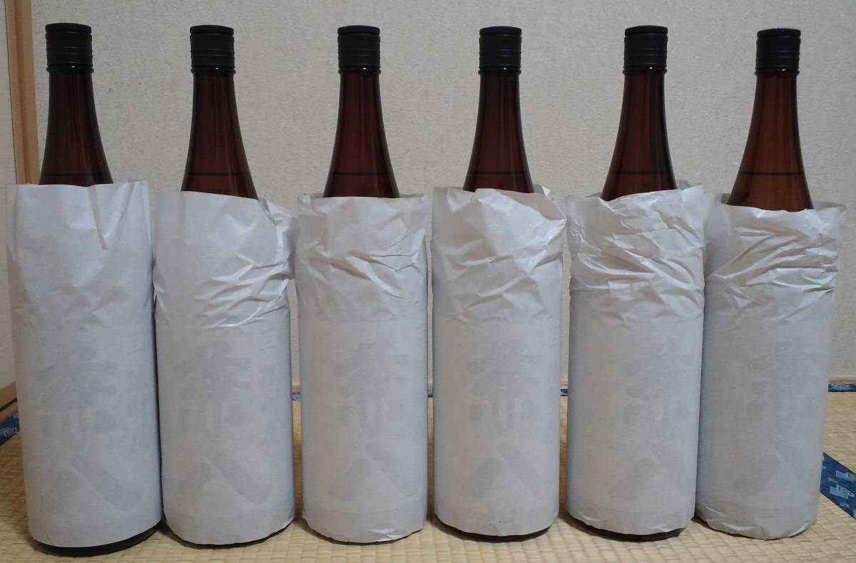 ●【送料込】焼酎屋 兼八 四ッ谷酒造 麦焼酎 1800ml(1.8L)×6本セット 25，000円即決 ラベル破損無し 麦焼酎 - アルコール セット 詰合せ 焼酎