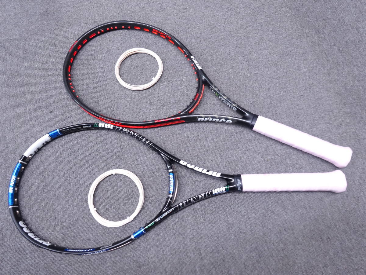 大人気，限定SALE 561 品 プリンス BEAST O3 100 300g G2 とEXO3 BLACK100T G2 の2本セット ガット付 ポリスター：エナジー(プリンス)｜売買されたオークション情報、yahooの商品情報をアーカイブ公開 - オークファン プリンス