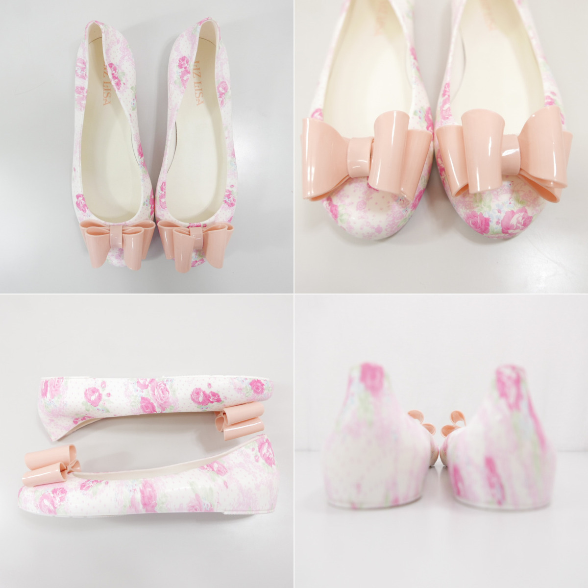 LIZ LISA サンダル 花柄 M リズリササンダル LIZ LISA 花柄 ストラップ