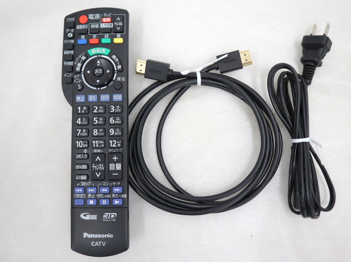 Panasonic/パナソニック】CATVセット トップボックス TZ-BDT920PW