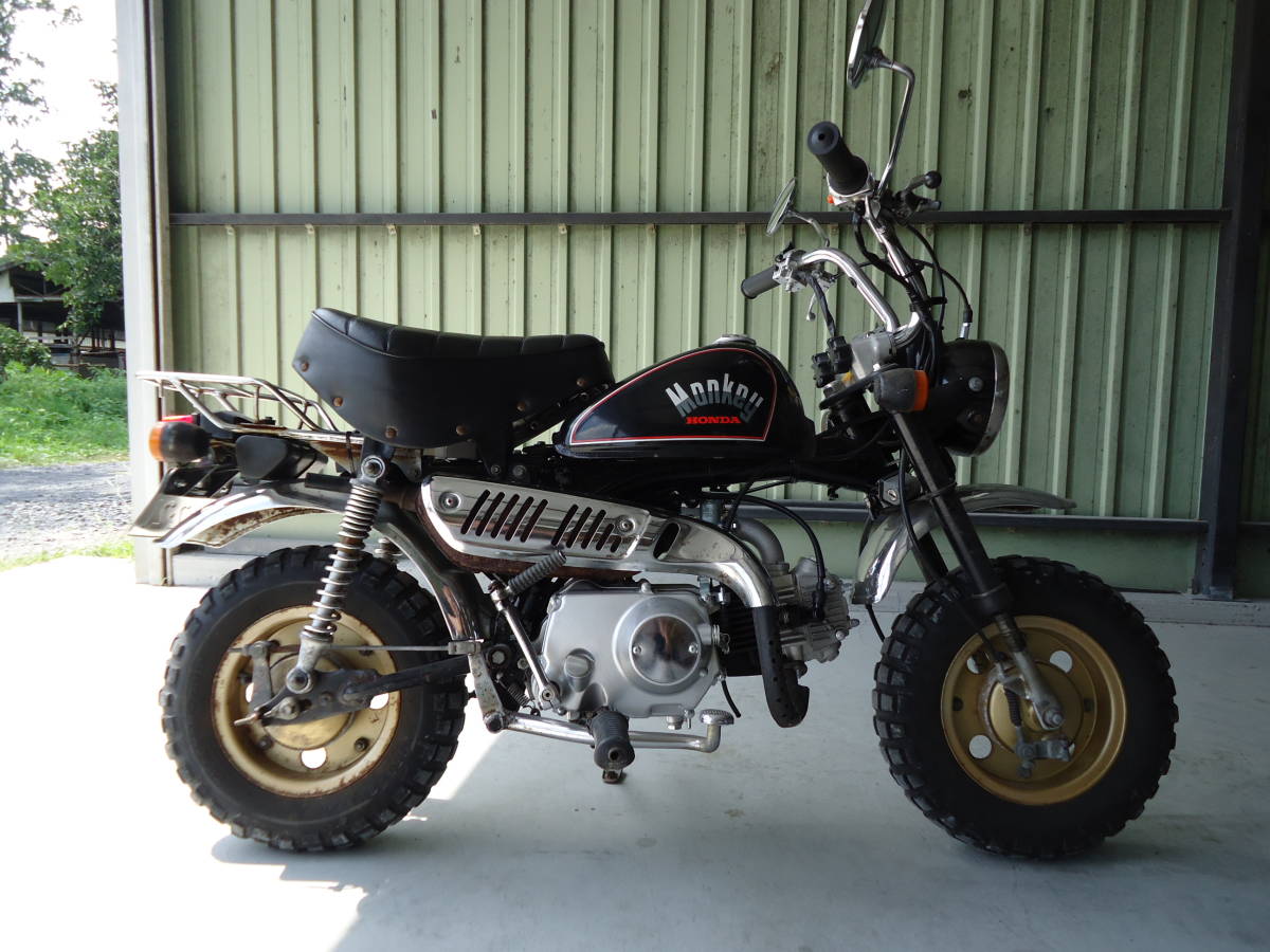 モンキー Z50J 12V 110cc 4速マニュアル カスタム 
