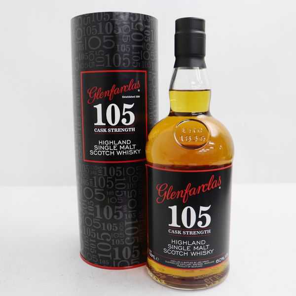 限定SALE，定番人気 Glenfarclas グレンファークラス 105 カスク ストレングス 60% 700ml G20G010021(ハイランド)｜売買されたオークション情報、yahooの商品情報をアーカイブ公開 - オークファン シングルモルト
