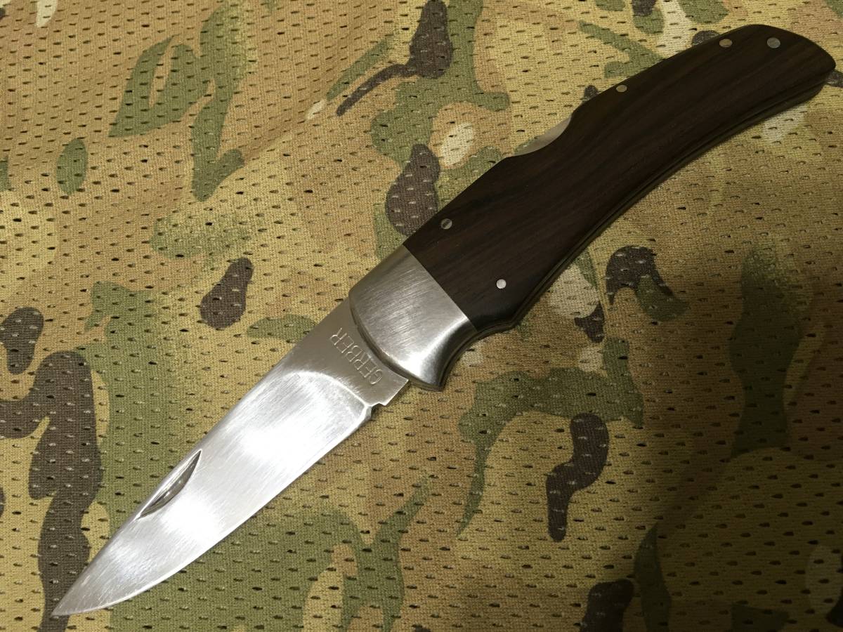  ビンテージ GEBER ガーバー 大型ホールディングナイフ by SAKAI(その他)｜売買されたオークション情報、yahooの商品情報をアーカイブ公開 - オークファン その他