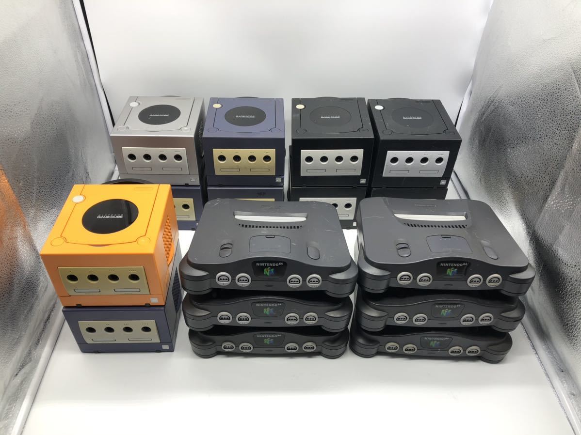 数量限定，人気 1円 任天堂 N 64 ゲームキューブ本体 16台セット まとめ 大量 Nintendo ニンテンドー GC 動作未確認 ジャンク扱い GAME CUBE(本体)｜売買されたオークション情報、yahooの商品情報をアーカイブ公開 - 本体
