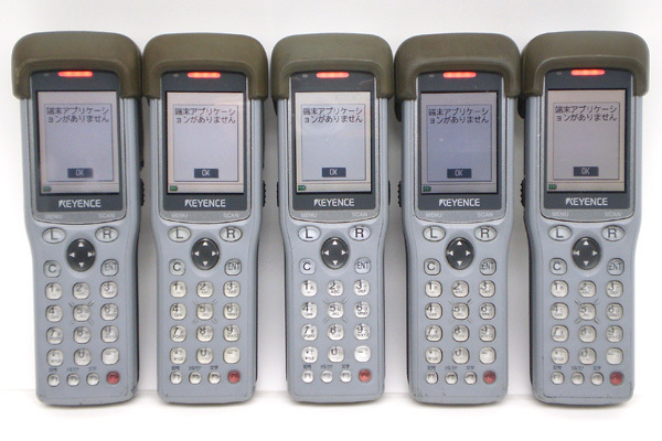 お買い得，お得 KEYENCE 超小型2次元コードハンディターミナル5台セット BT-1500WB(バーコードリーダー)｜売買されたオークション情報、yahooの商品情報をアーカイブ公開 - オークファン バーコードリーダー