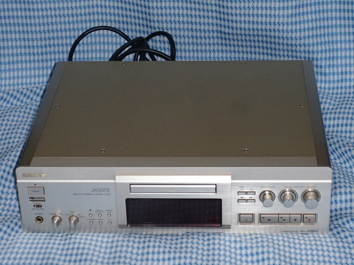 1129 SONY/ソニー ESシリーズ MDデッキ MDS-JA50ES