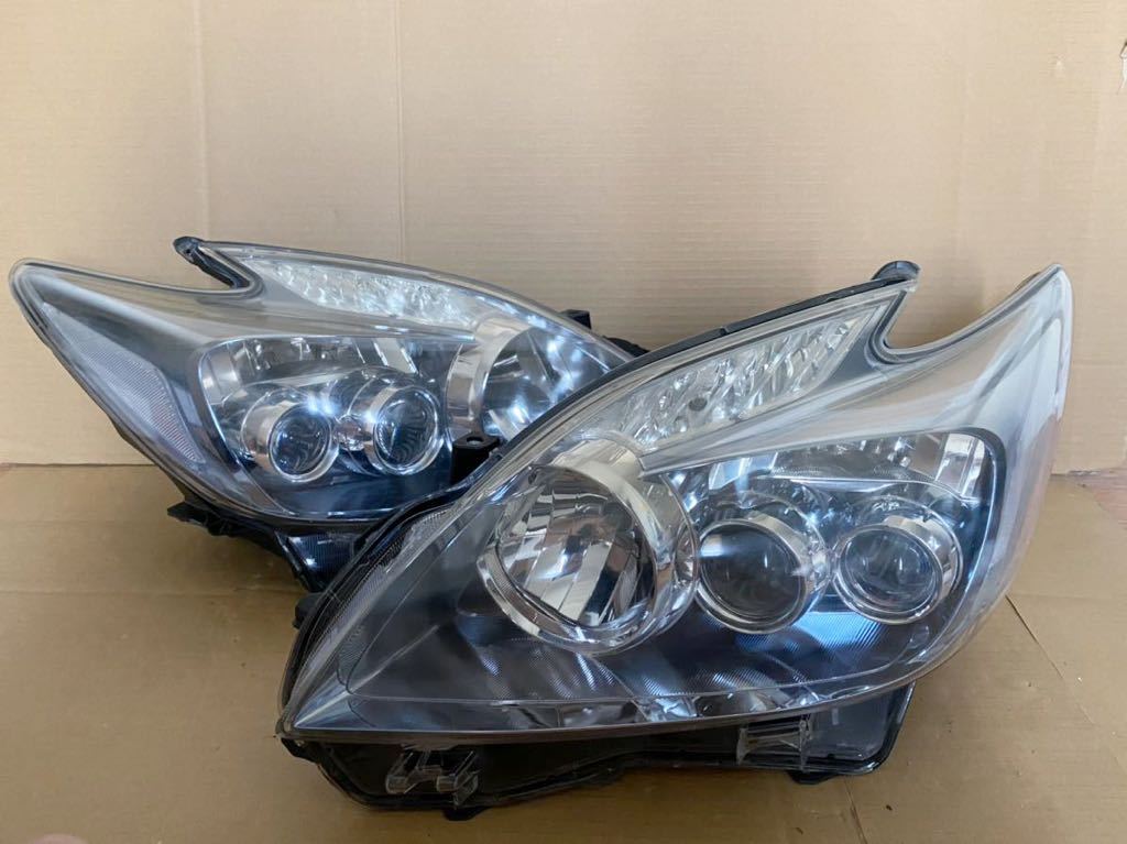 30 前期　プリウス LED ヘッドライト 左右セット コンピューター付き プリウス Yahoo!オークション ヘッドライト zvw30 30系 公式通販