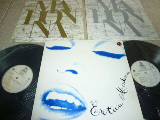 MADONNA　マドンナ　EROTICA　エロティカ　1992年 オリジナル ブラジル盤２枚組LPレコード