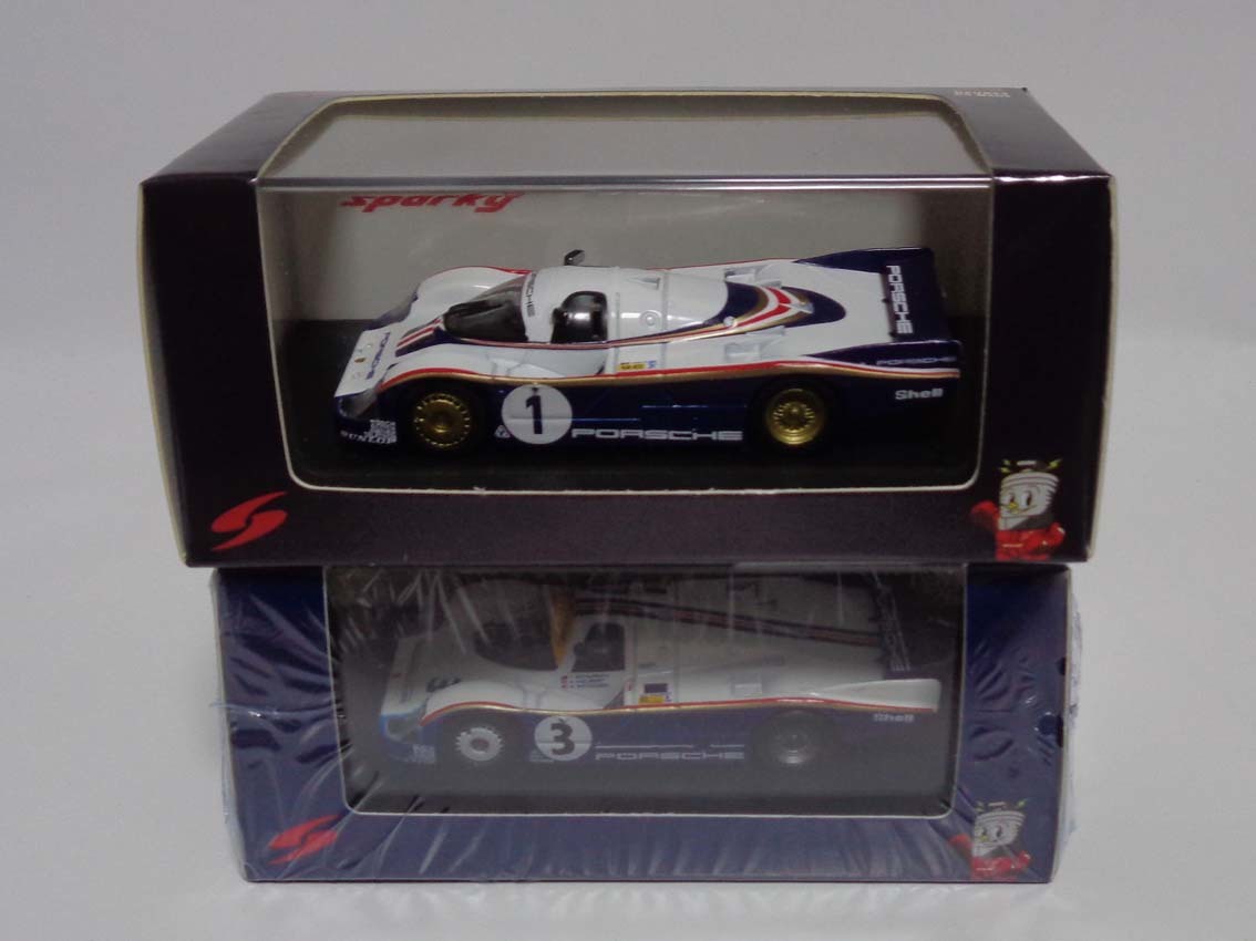 1/64スパーク ポルシェ956 2台(LM1982#1/LM1983＃3優勝車) 【公式通販】
