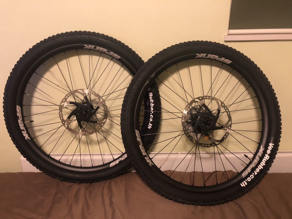 お得，定番 spank race33&times;HOPE pro4ハブ 26inchホイールセット(26インチ、650C)｜売買されたオークション情報、yahooの商品情報をアーカイブ公開 - オークファン ホイール（完組、手組）