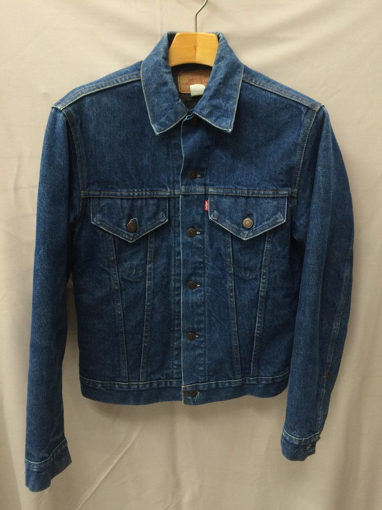 定番，安い 70s levis/70505 デニムジャケット/ブランケット付き/USA製/36サイズ/ 3101/西伊場店(ジージャン)｜売買されたオークション情報、yahooの商品情報をアーカイブ公開 - オークファン 男性用