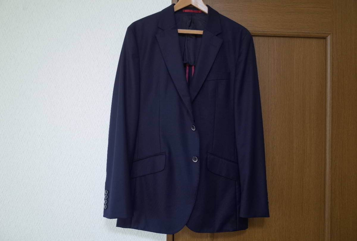 HACKETT ウール LONDON テーラードジャケット ネイビー ハケット 