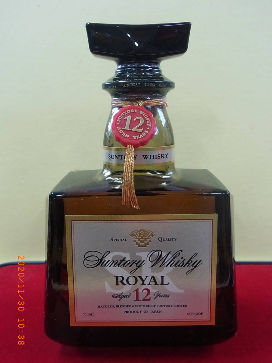 サントリー 未開栓 ローヤル 700ml SUNTORY 12年 ローヤル12年 古酒