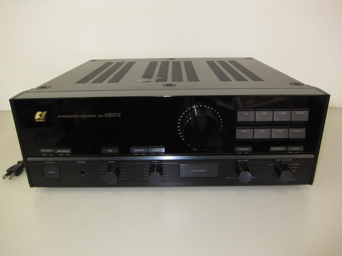 中古☆SANSUI AU-α607i プリメインアンプ サンスイ 【公式通販】