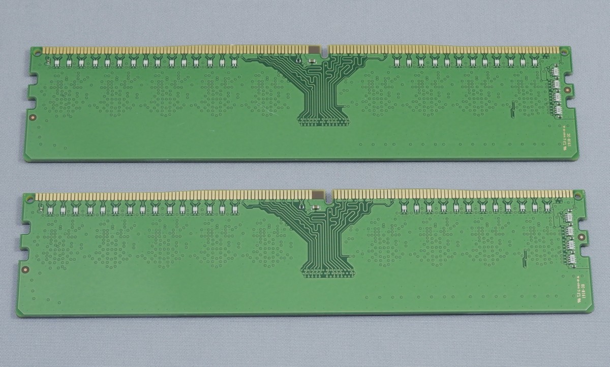 Samsung DDR4-2400 ECC Unbuffered 8GB×2枚 計16GB　PC4-19200