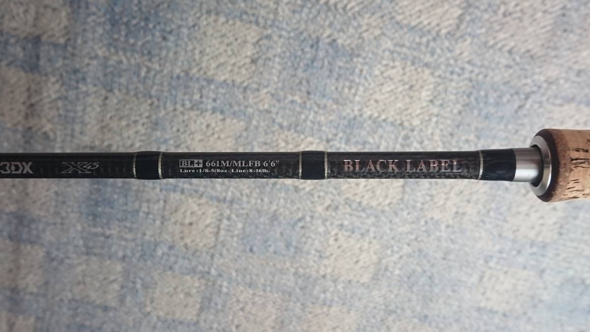  ダイワ ブラックレーベル＋ 661M/MLFB DAIWA BLACK LABEL(ダイワ)｜売買されたオークション情報、yahooの商品情報をアーカイブ公開 - オークファン ルアーロッド