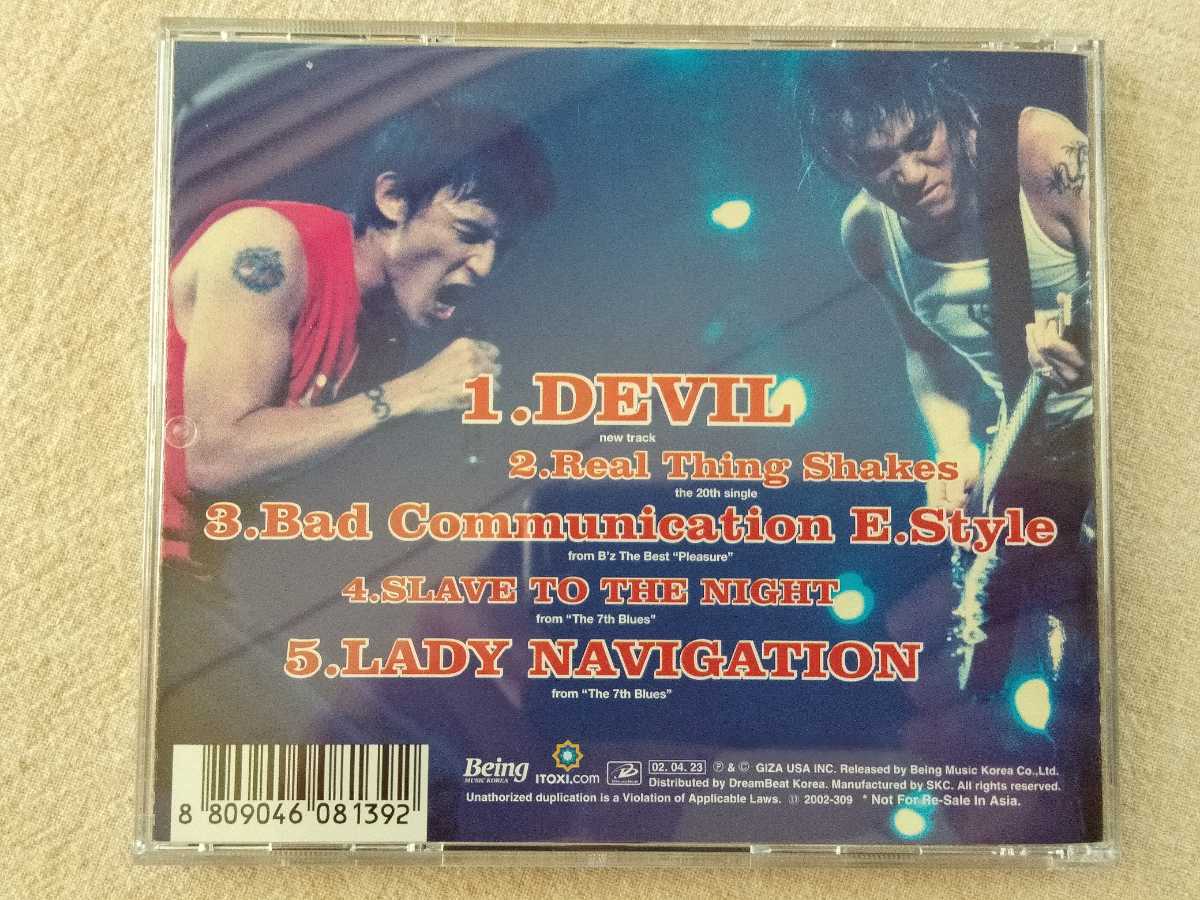 ☆激レア☆ B'z 韓国限定盤ミニアルバム 「DEVIL」 ,☆激レア☆B