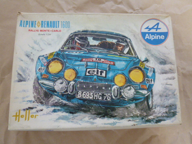 ALPINE A110 1600 アルピーヌ RENAULT ルノー ヘラー Heller 