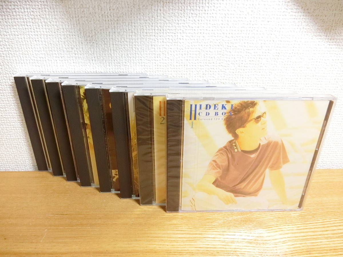 西城秀樹 HIDEKI Beloved 120Songs 8枚組CD-BOX 西城秀樹 HIDEKI CD