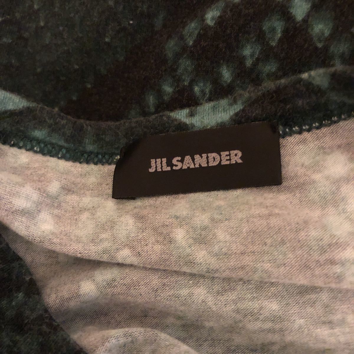 Jil - Sander JIL ジルサンダー SANDER Logo by | パイソン柄Tシャツ 