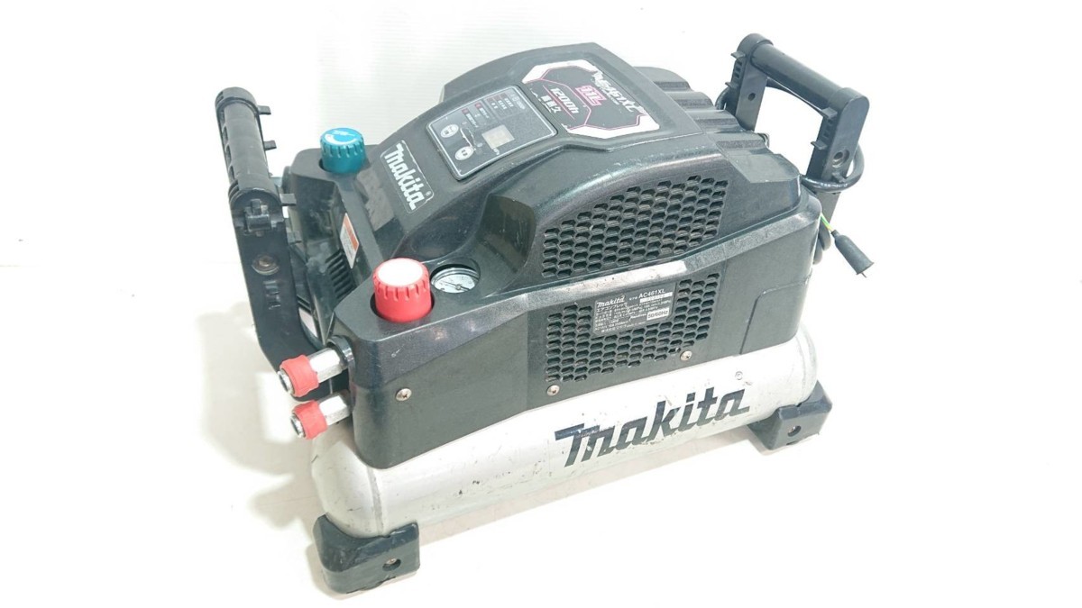 動作確認動画有】マキタ makita エアコンプレッサー AC461XL 黒 動作確認動画有】マキタ makita エアコンプレッサー AC461XL 黒
