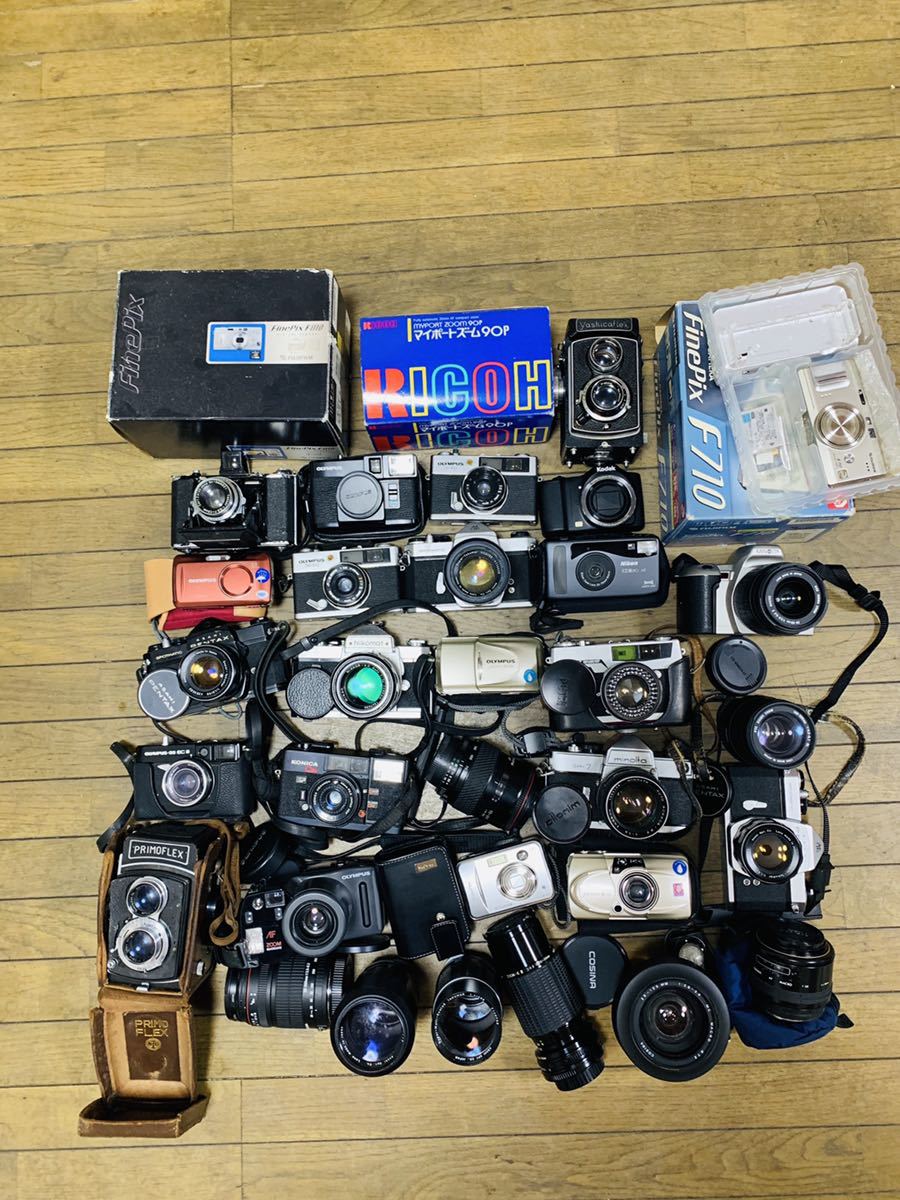 カメラ関連まとめ売り34点セット 検/NIKON/PENTAX/YASHICA/MINOLTA